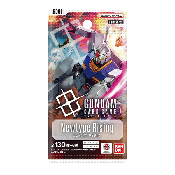 GUNDAM CARD GAME "Newtype Rising [GD01]" Box