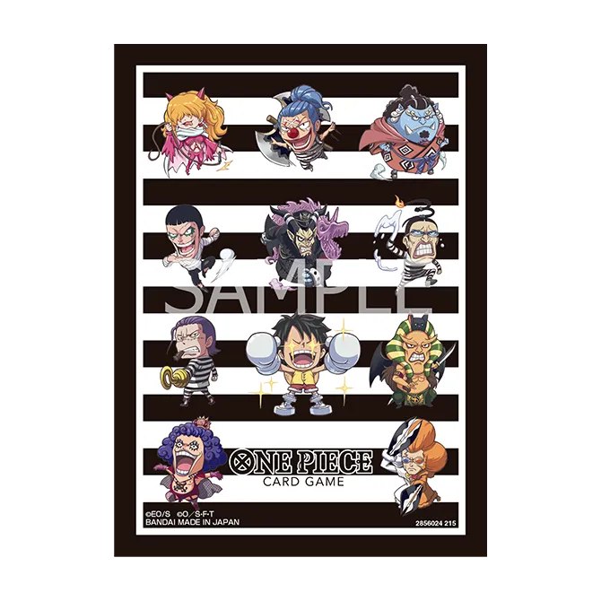 One Piece Card Game Official Card Sleeve 15 (4-Design Set)
