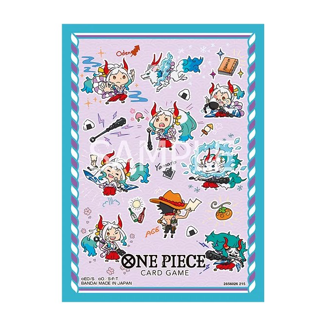One Piece Card Game Official Card Sleeve 15 (4-Design Set)