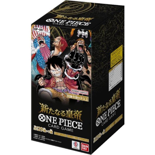 ONE PIECE CARD GAME "EMPERORS IN THE NEW WORLD [OP-09]" Damaged Box