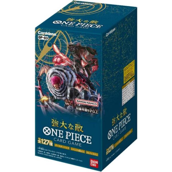 ONE PIECE CARD GAME "PILLARS OF STRENGTH [OP-03]" Box