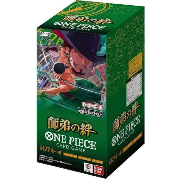 ONE PIECE CARD GAME "LEGACY OF THE MASTER [OP-12]" Box