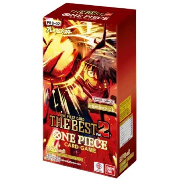 ONE PIECE CARD GAME "ONE PIECE CARD THE BEST vol.2 [PRB-02]" Box