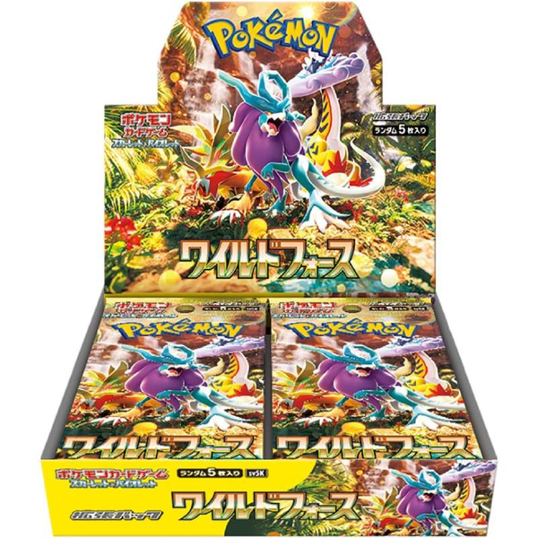 Pokémon Card Game "Wild Force (SV5K)" Box