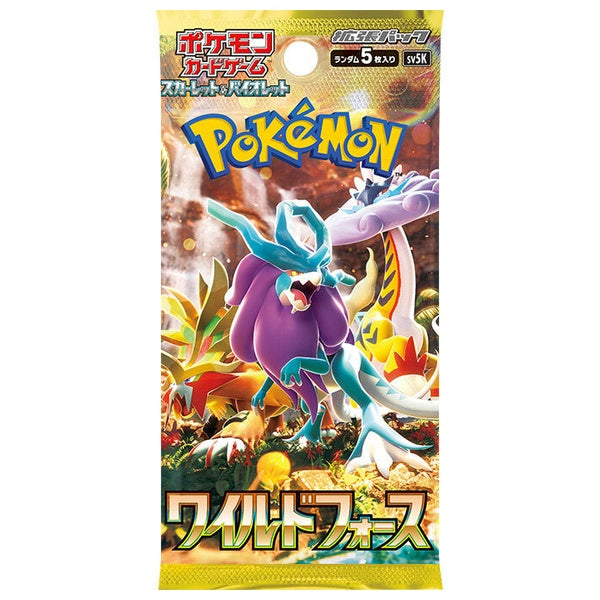 Pokémon Card Game "Wild Force (SV5K)" Box