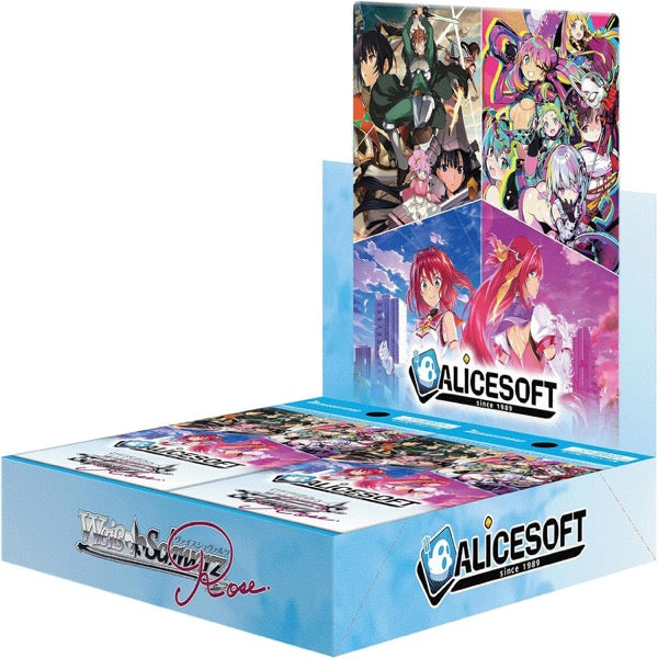 Weiß Schwarz Rose Booster Pack Alice Soft CASE (20 BOX)